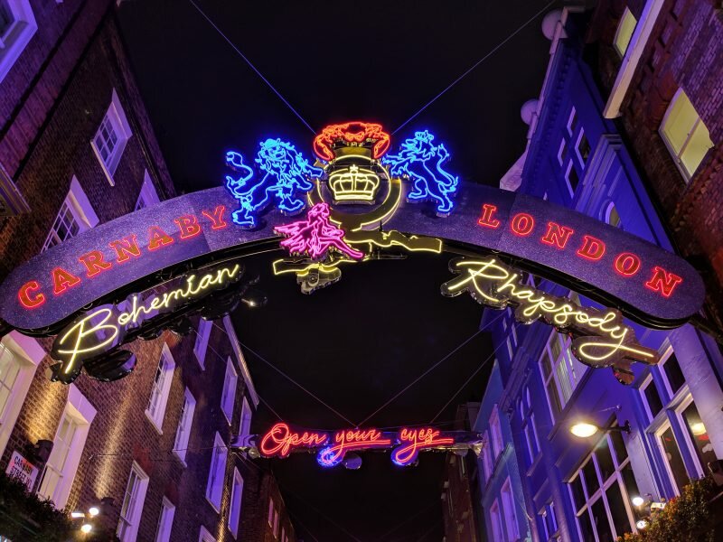 London Christmas Lights 2018: In Pictures